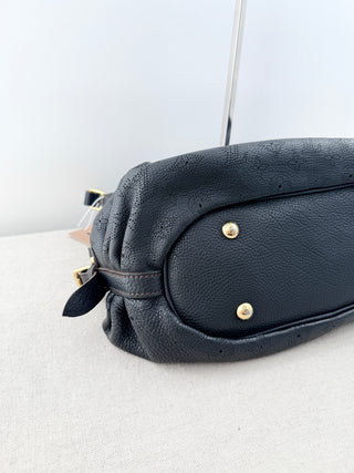 Louis Vuitton leather mahina shoulder bag