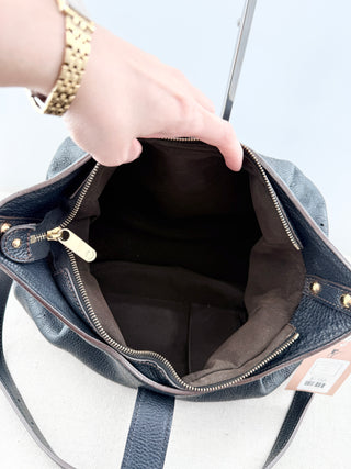 Louis Vuitton leather mahina shoulder bag