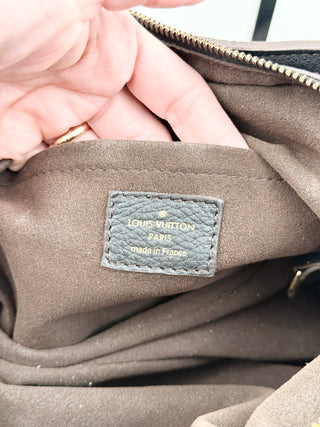 Louis Vuitton leather mahina shoulder bag