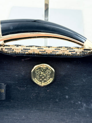 Vince Camuto horn clutch bag with chain