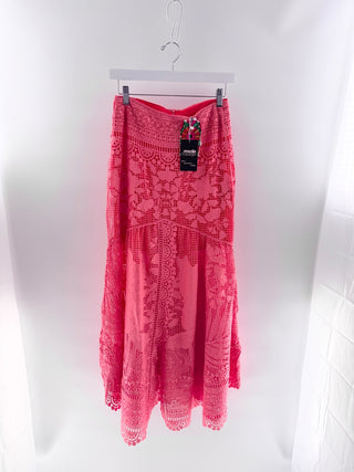 Farm Rio eyelet skirt maxi, XS