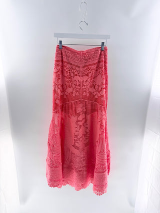 Farm Rio eyelet skirt maxi, XS
