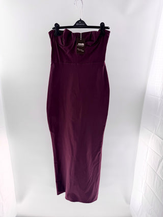House of CB strapless bodycon long dress, M