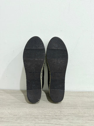 Palomitas by Paloma Barcelo Leather Slip On Espadrilles Flat Shoes Black EU 37