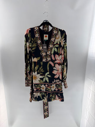 Farm Rio mini floral dress, S