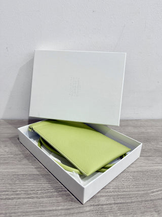 NWT Maison Margiela Four Stitches Leather Pouch Phone Bag with Crossbody Strap