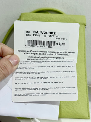 NWT Maison Margiela Four Stitches Leather Pouch Phone Bag with Crossbody Strap