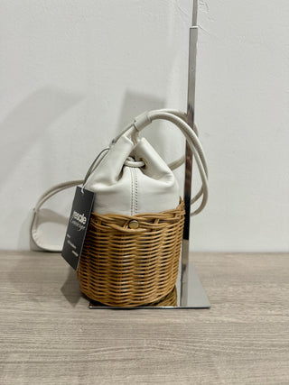 Paloma Barcelo cream hand bag