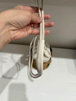 Paloma Barcelo cream hand bag