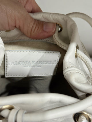 Paloma Barcelo cream hand bag