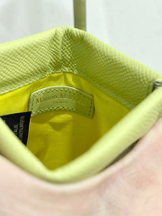 NWT Maison Margiela Four Stitches Leather Pouch Phone Bag with Crossbody Strap