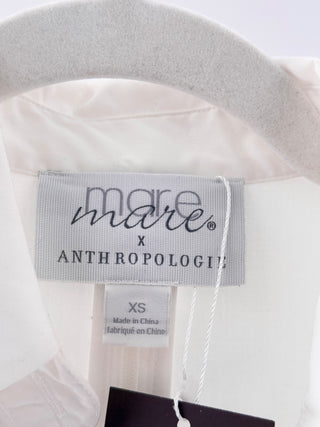 Mare Mare x Anthropologie crop button down top, XS