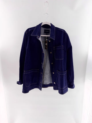Banana Republic jean coat, L