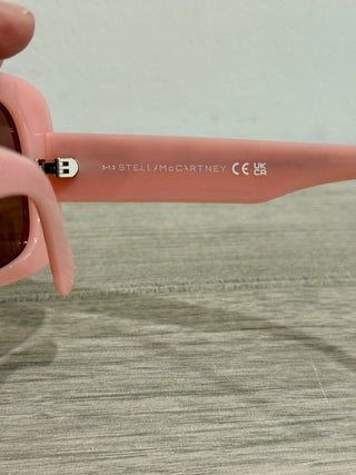 Stella McCartney SC400491 pink frame, brown lens