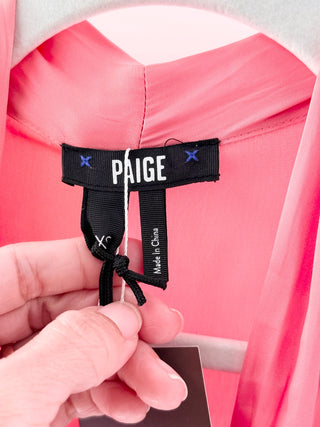 Paige sevilla silk bodysuit, XS