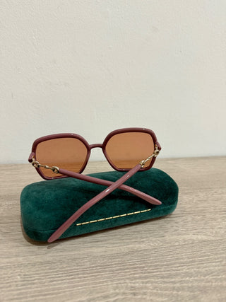 Gucci XK 402 AWVN square frame, brown lwns