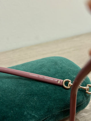 Gucci XK 402 AWVN square frame, brown lwns