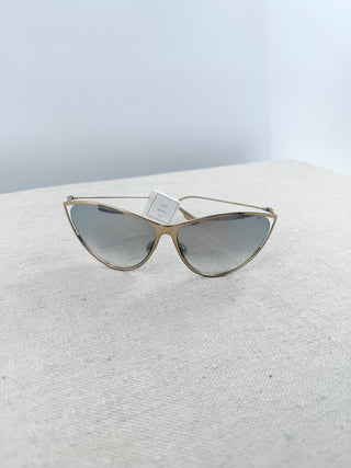 Dior metal cat eye sunglasses motard