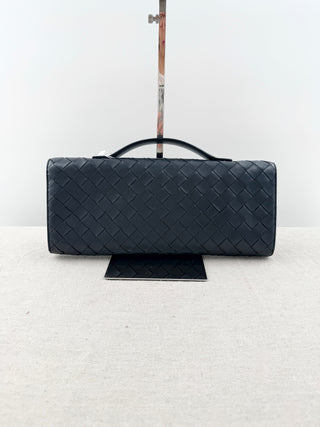 Bottega Veneta andiamo flower clutch bag
