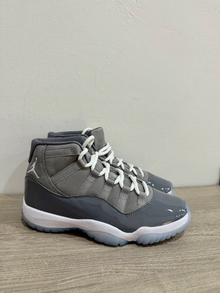 Nike Air Jordan 11 Retro (2021) High-Top Sneakers Cool Grey Men's Size US 7