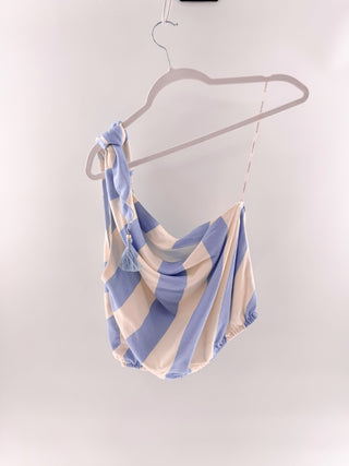 Dress To diagonal stripes set to and skirt, M