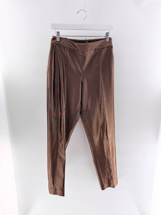 sass & bide metallic pants, M