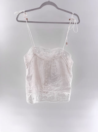 Zimmermann linen eyelet top, 0
