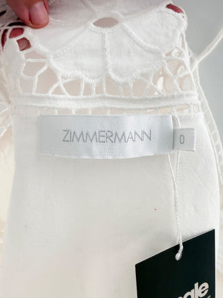 Zimmermann linen eyelet top, 0