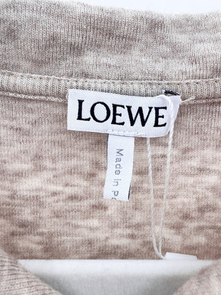 Loewe Logo-Waistband Cropped Polo Shirt, M