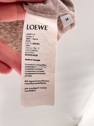 Loewe Logo-Waistband Cropped Polo Shirt, M