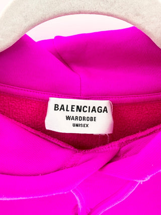 Balenciaga Copyright Logo Hoodie, M