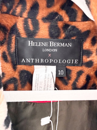 Helene Berman London Faux Fur Coat, 10
