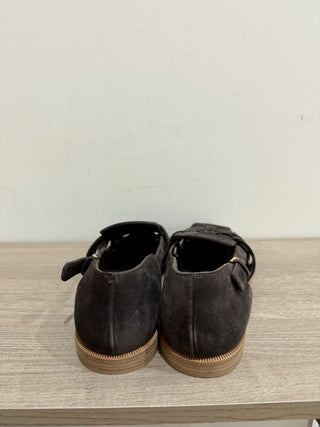 NWOT Chanel CC Suede Slip On Fisherman Sandals Chocolate Brown Women's EU 41