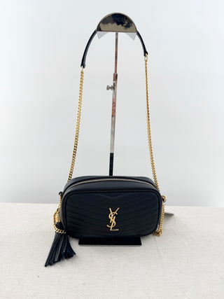 Saint Laurent lou camera leather bag