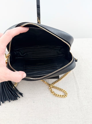 Saint Laurent lou camera leather bag