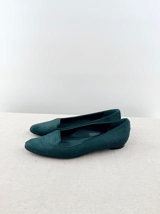 Manolo Blahnik pony hair loafers, 40