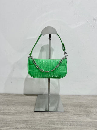 By Far mini rachel textured leather bag