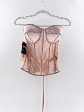 Perfect Corset NY Temptation Rhinestone Corset, S