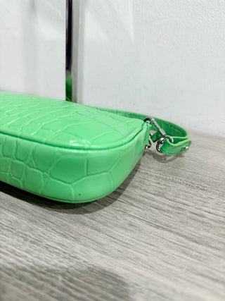 By Far mini rachel textured leather bag