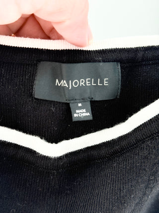 Majorelle trim set cardigan and tank top, M