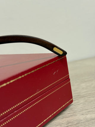 Cartier optical frames 135 b wood temples with box