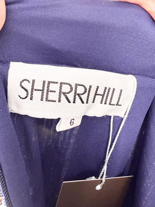 Sherri Hill Beaded Fringe mini skirt, 6