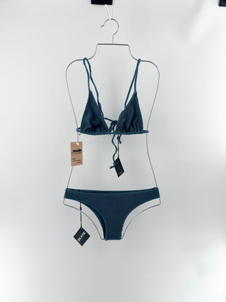 Skatie textured bikini set, S