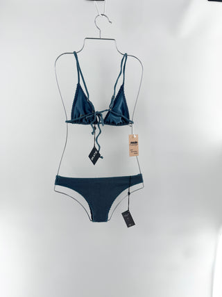 Skatie textured bikini set, S