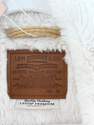 Levi's shearling lined corduroy jacket, M
