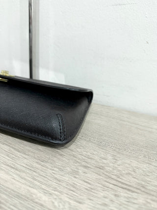 Tory Burch large leather clutch bag