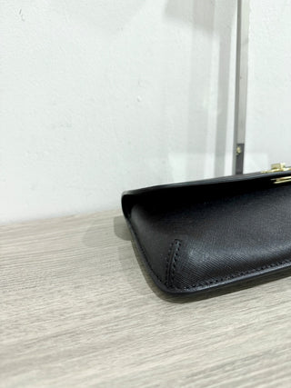 Tory Burch large leather clutch bag