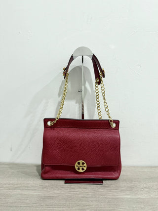 Tory Burch leather chelsea flap bag