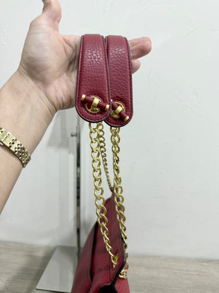 Tory Burch leather chelsea flap bag