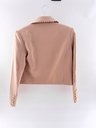 English Factory Ric Rac Detail Jacket and Skirt/Skort Set, S